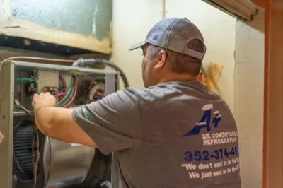 A+ Air Conditioning & Refrigeration HVAC professional