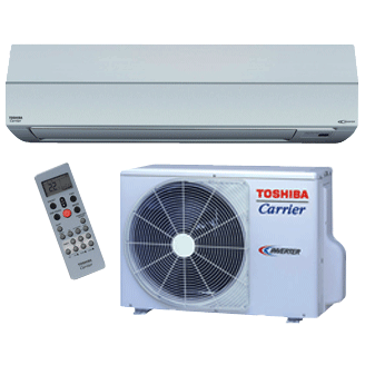 Toshiba Carrier Residential Ductless Highwall Heat Pump System RAS-LAV/LKV