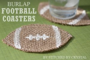 DIY Football Coasters