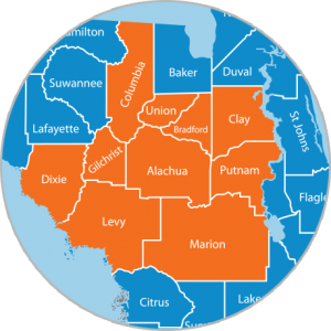 A+ Air Conditioning Service Areas